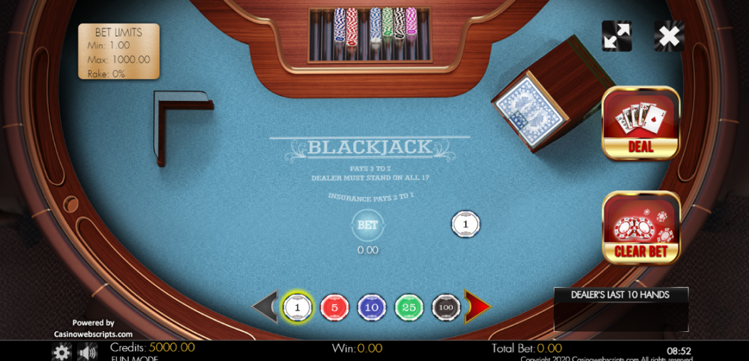 Blackjack ᲙᲚᲐᲡᲘᲙᲣᲠᲘ